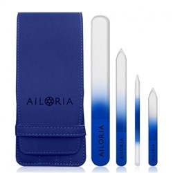 Ailoria CONTOUR Glas-Nagelfeilenset  CONTOUR набор стеклянных пилочек для ногтей