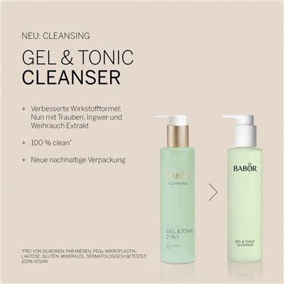 BABOR Gel & Tonic Cleanser  Гель-тоник для умывания