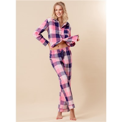 Женская пижама (ДЛ.рукав+брюки) 3220TCC