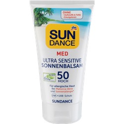SUNDANCE Sonnenbalsam MED Ultra Sensitive Медицинский солнцезащитный бальзам, ултрачувствительный LSF 50, 150 мл, 150 мл