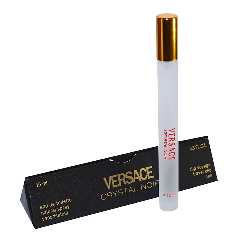 15 миллилитров. Versace Crystal Noir, 15 мл. Versace Crystal Noir 15 ml. Versace Cristal Noir мини Парфюм. Духи ручка 15 мл Версаче женские.