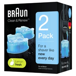 Braun Clean & Renew Reinigungskartuschen Lemon Fresh 2 x 170 ml