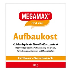 MEGAMAX (МЕГАМАКС) Fit & Vital Aufbaukost Erdbeere 30 г