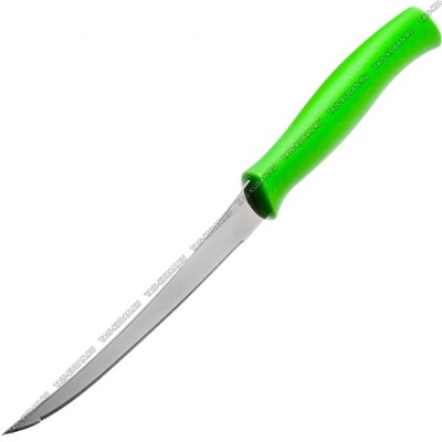 ATHUS зелен. Нож 12см универс д/нарезки,мелк.зубч,