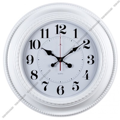 Часы (стекло/пластик) кругл.d60см "Модерн" рельефр