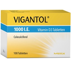 VIGANTOL (ВИГАНТОЛ) 1.000 I.E. Vitamin D3 100 шт