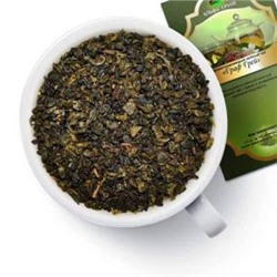 Чай зеленый "Граф Грей" Высококачественный зеленый китайский чай Ганпаудер с ярким и узнаваемым ароматом бергамота 1554