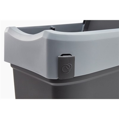 Контейнер для мусора Smart bin с крышкой 33.3x45.7x26.9 см, 25 л