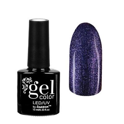 Гель-лак для ногтей "Хамелеон", трёхфазный LED/UV, для чёрной основы, 10мл, цвет 001 фиолетовый
