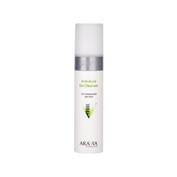 ARAVIA Professional. Гель очищающий для жирной и проблемной кожи лица Anti-Acne Gel Cleanser 250мл