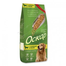 Оскар корм сухой для взрослых собак средних пород с мясом ягненка и рисом 12кг 201001217