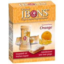 Original (Оригинал) IBONS Ingwer Bonbons Orange 60 г