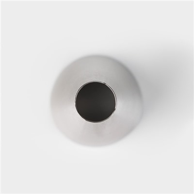 Насадка кондитерская «Трубочка», d=3 см, выход 1,1 см, нержавеющая сталь