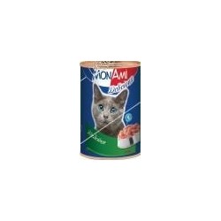 МонАми корм для кошек Индейка 350 г консервы (20) 201002121