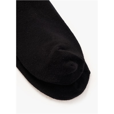 Носки черные с надписью