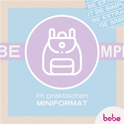 bebe 5in1 Pflegende Reinigungstucher Reisegrosse  Ухаживающие чистящие салфетки 5 в 1, дорожный размер