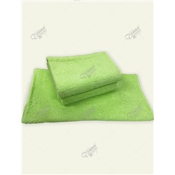 Полотенце пастельно-зеленое без бордюра