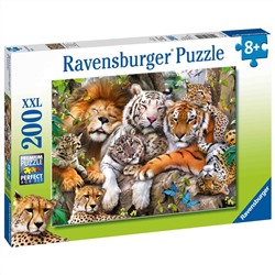 Пазл Ravensburger «Сон больших кошек», 200 эл. 12721