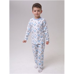 Пижама: Джемпер, брюки "Пижамы 2021" для новорождённого (2781170)