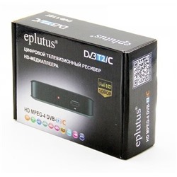 Цифровой HD TV-тюнер DVB-T2 Eplutus DVB-118T