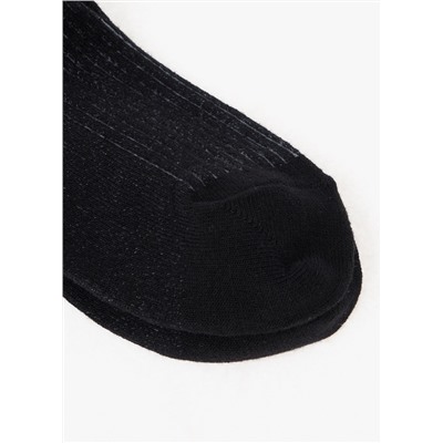 Носки черные с принтом