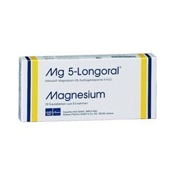 Mg 5-Longoral Магний для взрослых и детей старше 6 лет, 20 шт