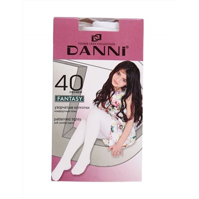 DANNI Princess (LOVELY) колготки подростковые белые