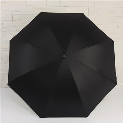 Зонт-наоборот, механический «Однотонный», 8 спиц, R = 53 см, ручка кольцо, цвет МИКС