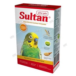 Султан корм для волнистых попугаев Полноценная трапеза 500 гр (14) 0504