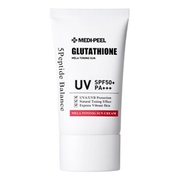 Санскрин с глутатионом Medi-Peel Bio-Intense Glutathione Mela Toning Sun Cream SPF 50+ PA++++