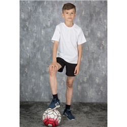 Футболка белая  классическая школьная для девочки и для мальчика