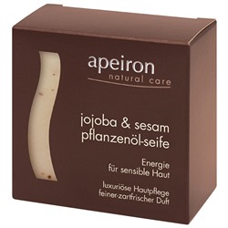 Apeiron Pflanzenol-Seife Jojoba & Sesam  Мыло с растительным маслом жожоба и кунжутом