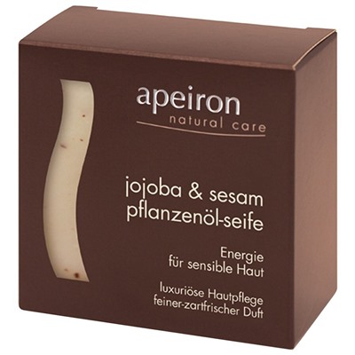 Apeiron Pflanzenol-Seife Jojoba & Sesam  Мыло с растительным маслом жожоба и кунжутом