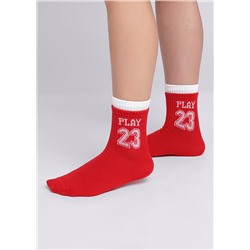 Носки для мальчика CLE С1363 20-22,22 красный