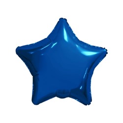 Шар Agura Звезда, тёмно-синий (19д, 48см, 25шт)