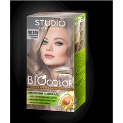 Biocolor (Биоколор) Стойкая крем краска д/волос 90.105 Пепельный блондин, 50/50/15 мл