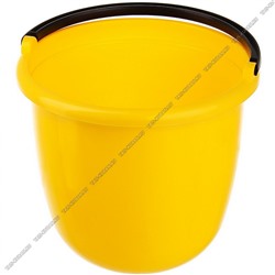 Ведро  7л (d25,5 h24см) желтый (10)
