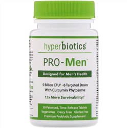 Hyperbiotics, PRO-Men, 30 Time Release Tablets