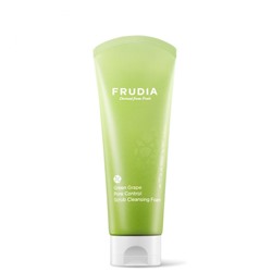 Frudia Green Grape Pore Control Scrub Cleansing Foam  Очищающая пенка-скраб для контроля пор с зеленым виноградом