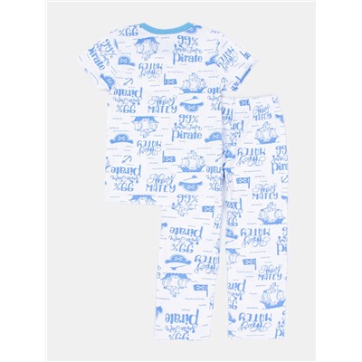 Пижама: Футболка, брюки "Пижамы 2020" для мальчика (2750918)