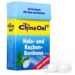 China-Oel (Хина-оел) Hals- und Rachenbonbons - ohne Zucker 40 г