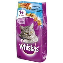 Whiskas корм для кошек подушечки с паштетом Лосось 1,9кг