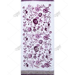 Полотенце фиолетовое велюровое "Византия"
