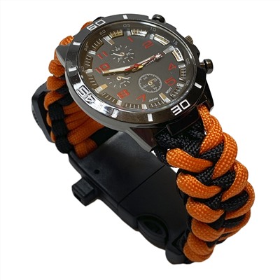 Мужские часы с браслетом из паракорда - лучшее военное снаряжение для любителей активного отдыха №20