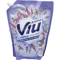 Aroma Viu Антибактериальный кондиционер для белья, ароматизирующий, аромат лаванды, мягкая упаковка, 2,1 л(8801173602266)
