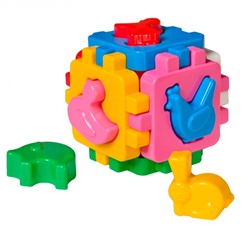 Логическая игрушка Куб Умный малыш Домашние животные Т1943 /интелком/ в Краснодаре