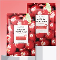 SADOER Многофункциональная тканевая маска для лица Cherry Facial Mask