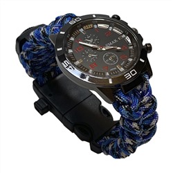 Часы с браслетом для выживания в экстремальных условиях - необходимый аксессуар для всех туристов, рыбаков, охотников, егерей и военных №19