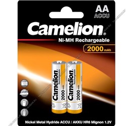 Аккумулятор Camelion/Rechargeable Ni-Mh 2000мАч, 2