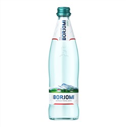 Вода "Боржоми" (Грузия) ст/б, 0,5 л (упак 12 шт)